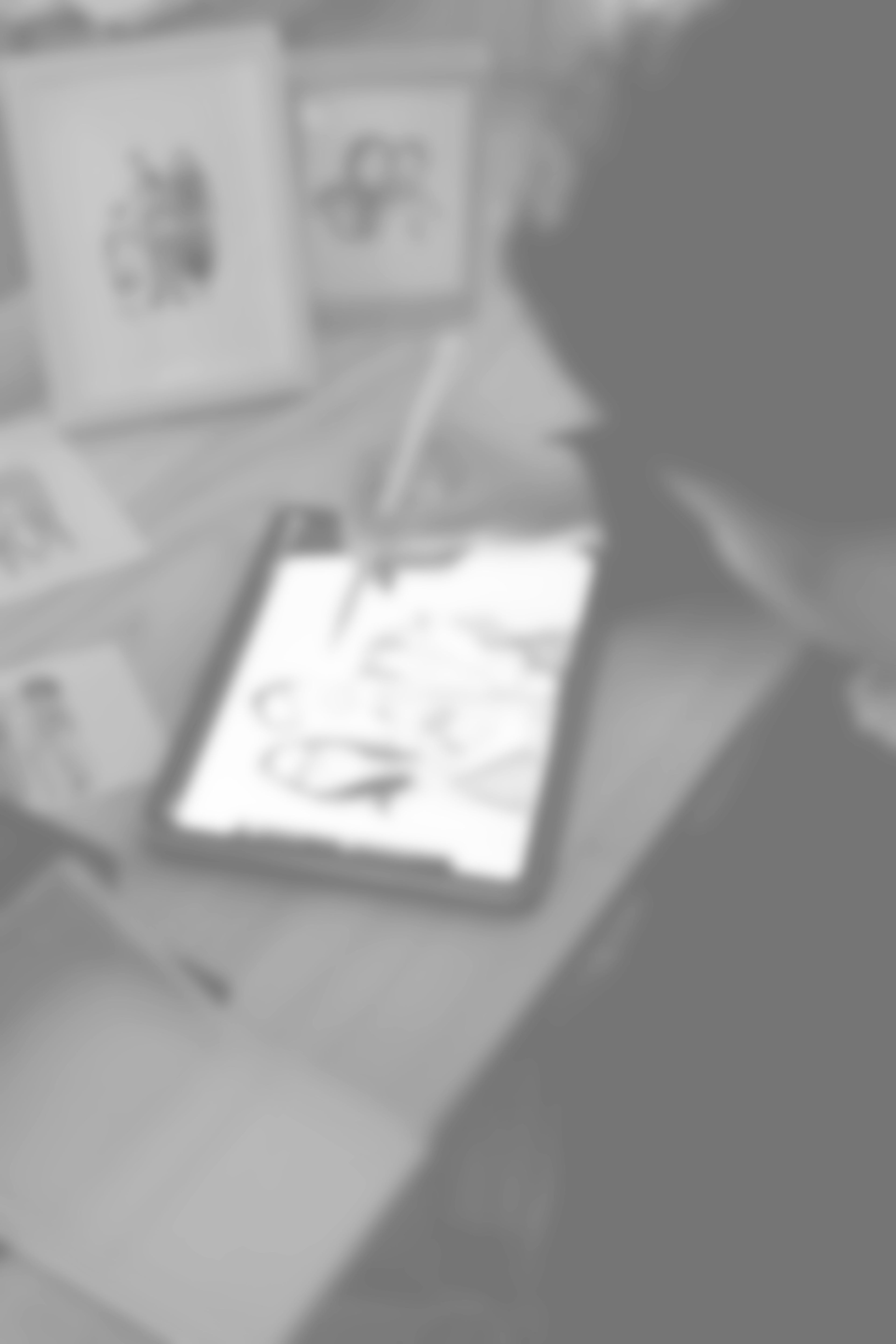 Live event illustration work in progress